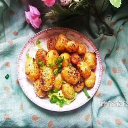 迷你小土豆制作方法：蒸炸后美味可口