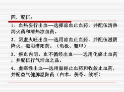 常见败火药种类及使用注意事项