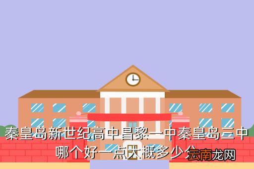 秦皇岛市重点高中人气排行榜：新世纪高中居首，实验中学第四