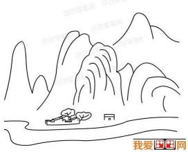 风景简笔画：轻松描绘自然之美的艺术之旅