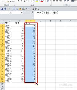 Excel中RANK函数的使用方法：如何用RANK函数进行排名