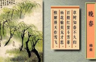 晚春古诗赏析：领略季节之美的诗意画卷