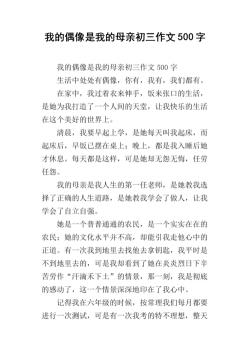 关于我的母亲：坚韧与爱的化身，展现无私与伟大的典范