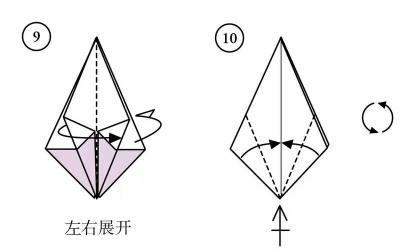 手把手教你如何简单折出美丽的百合花